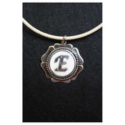 LETTER E NECKLACE