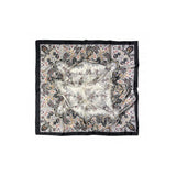 Black Cashmere Ornament Scarf