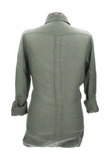 Camisa Cubana Kaki