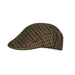 Green Checkered Country Cap