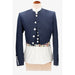 Blue Herringbone Jacket and Waistcoat