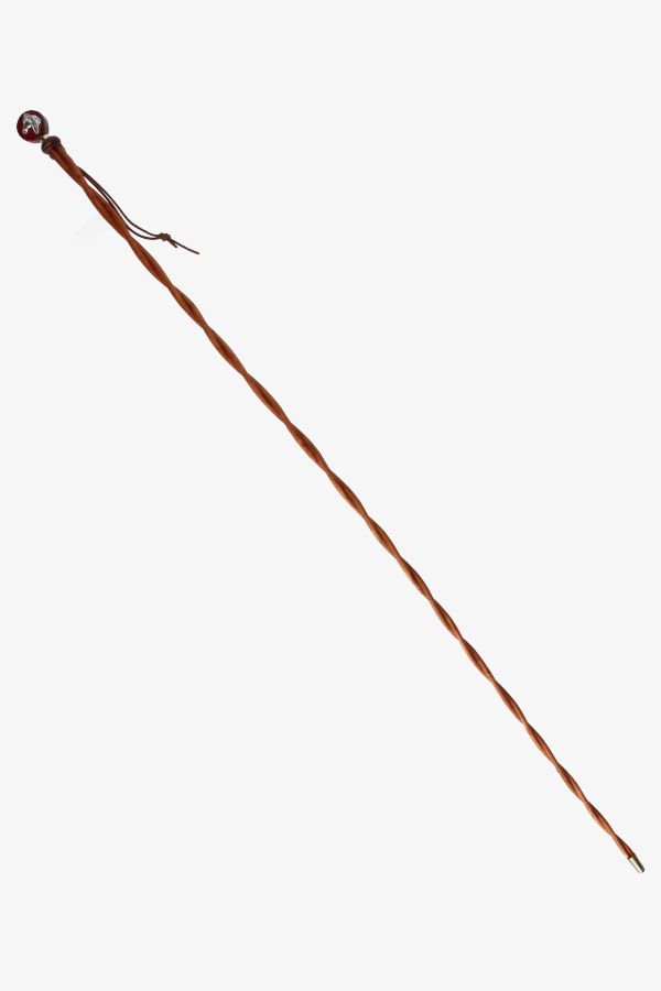 Braided Whip with Horse Handle