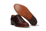 Zapato Polaina Ternera Marrón Oscuro Valverde del Camino