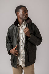 Chaqueta Encerada Burley Verde