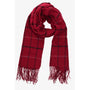 RED PLAID SCARF