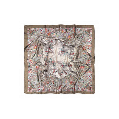 Camel Cashmere Ornament Scarf