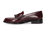 Presidential Top with Tassels in Bordeaux