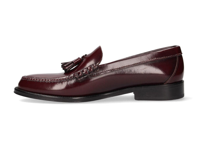 Presidential Top with Tassels in Bordeaux