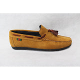 Mocasín Borlas Ante Camel
