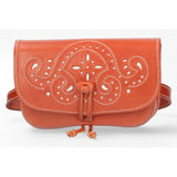 Rociero Bag Embroidered White Background