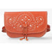 Rociero Bag Embroidered White Background