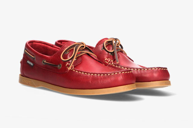 Zapato Náutico Snipe Burdeos
