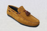 Mocasín Borlas Ante Camel