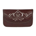 Rociero Bag Embroidered Leather White Valverde del Camino