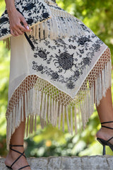 FALDA ALBOREÁ MANTÓN BEIGE