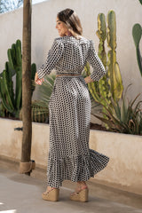 FALDA MISTRAL LUNARES NEGRA