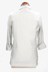 Camisa Cubana Rayas Verdes