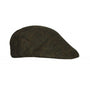 SMALL GREEN HERRINGBONE BULLET CAP