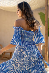 Blue Lunar Gale Skirt 
