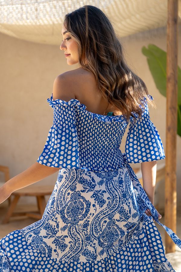 Blue Lunar Gale Skirt 