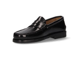 Moccasin with Black Mask, Rubber Sole