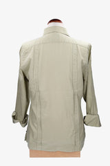 Cuban Linen Khaki Shirt