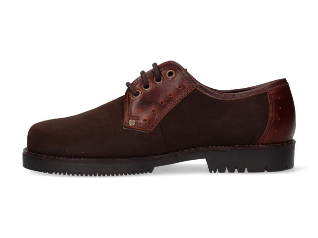 Zapato con Cordones Nobuck Engrasado