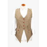 Tan Diana Vest