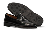 Black P/G Masked Moccasin