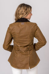 Veste cirée Camel Ambre