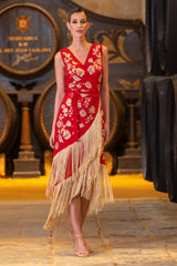 VESTIDO CORAL