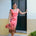 VESTIDO FLAMENCO SALMON