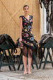 VESTIDO BORDADO NEGRO