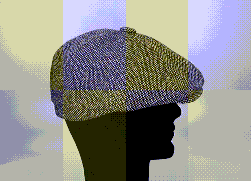 GORRA IRLANDESA MEZCLA NEGRO